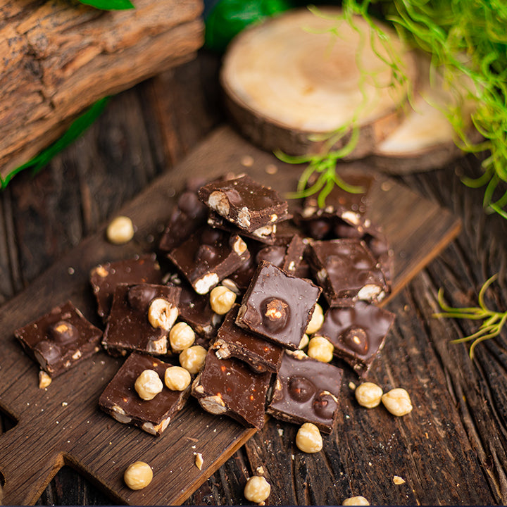 70% Dark Chocolate with Hazelnut